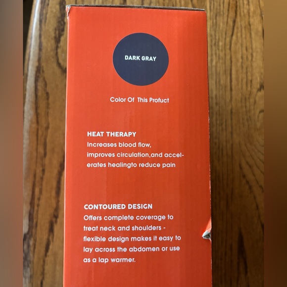 Saroo Heating Pad for Neck and Shoulder in Gray - Picture 5 of 8